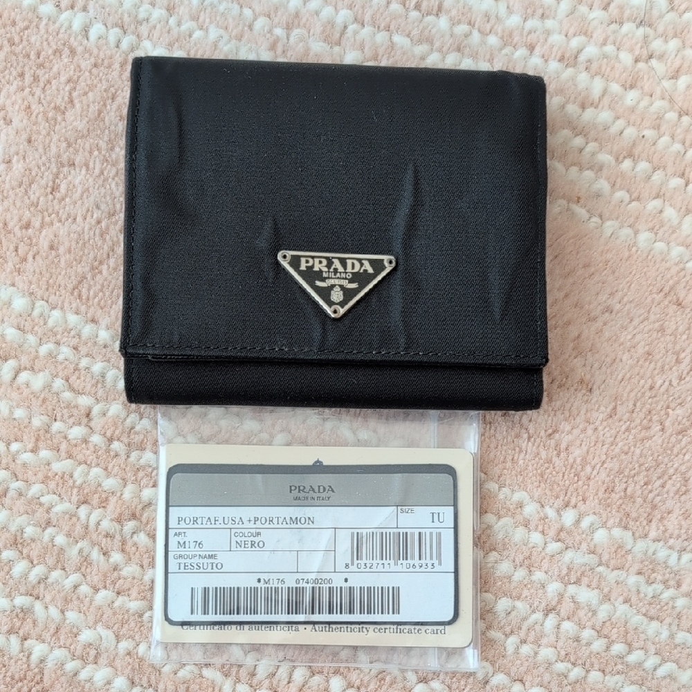 Prada Black Wallet